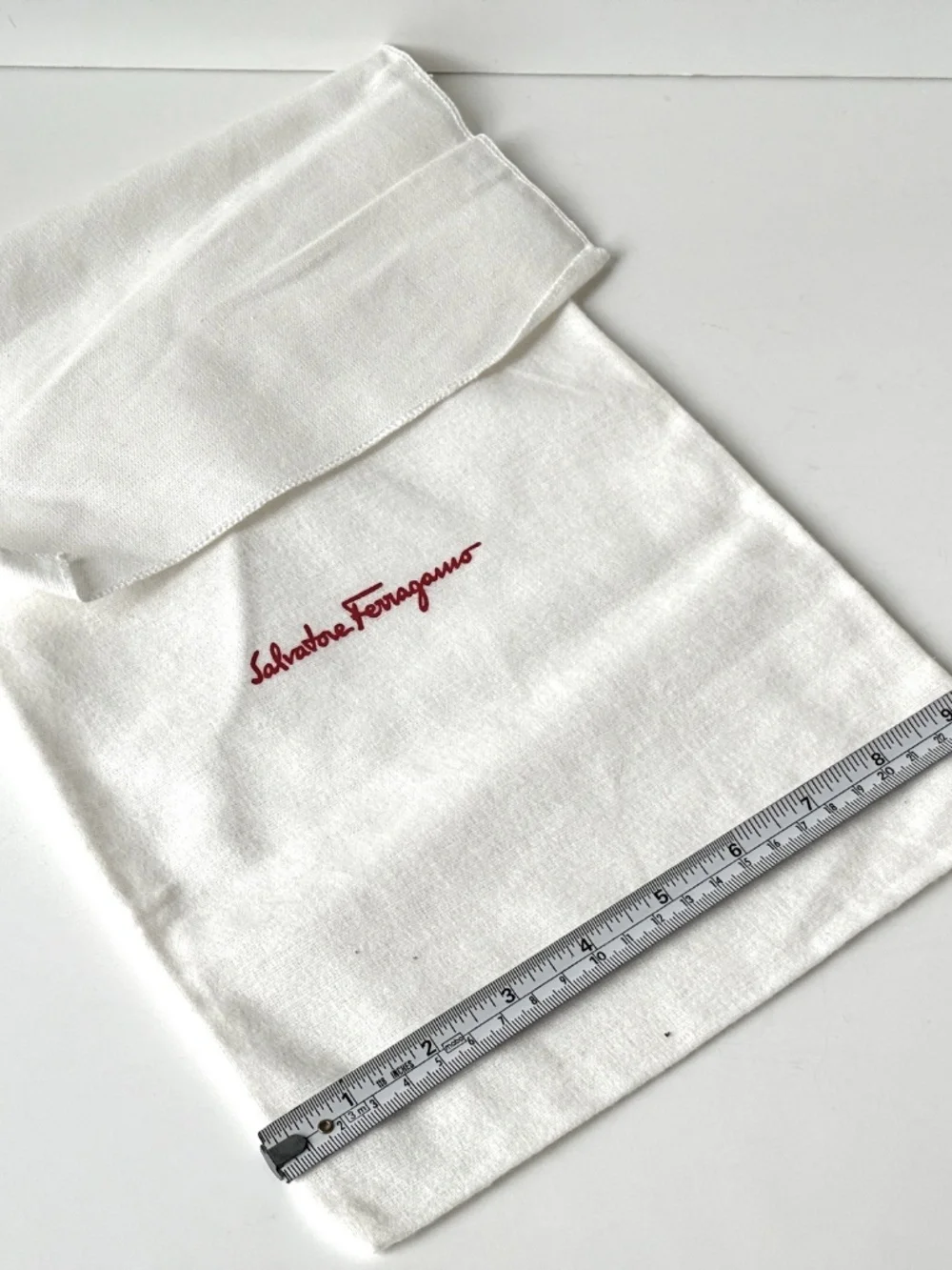 Salvatore Ferragamo Cotton Dust Bags for Shoes (Set of 2 Bags) - New